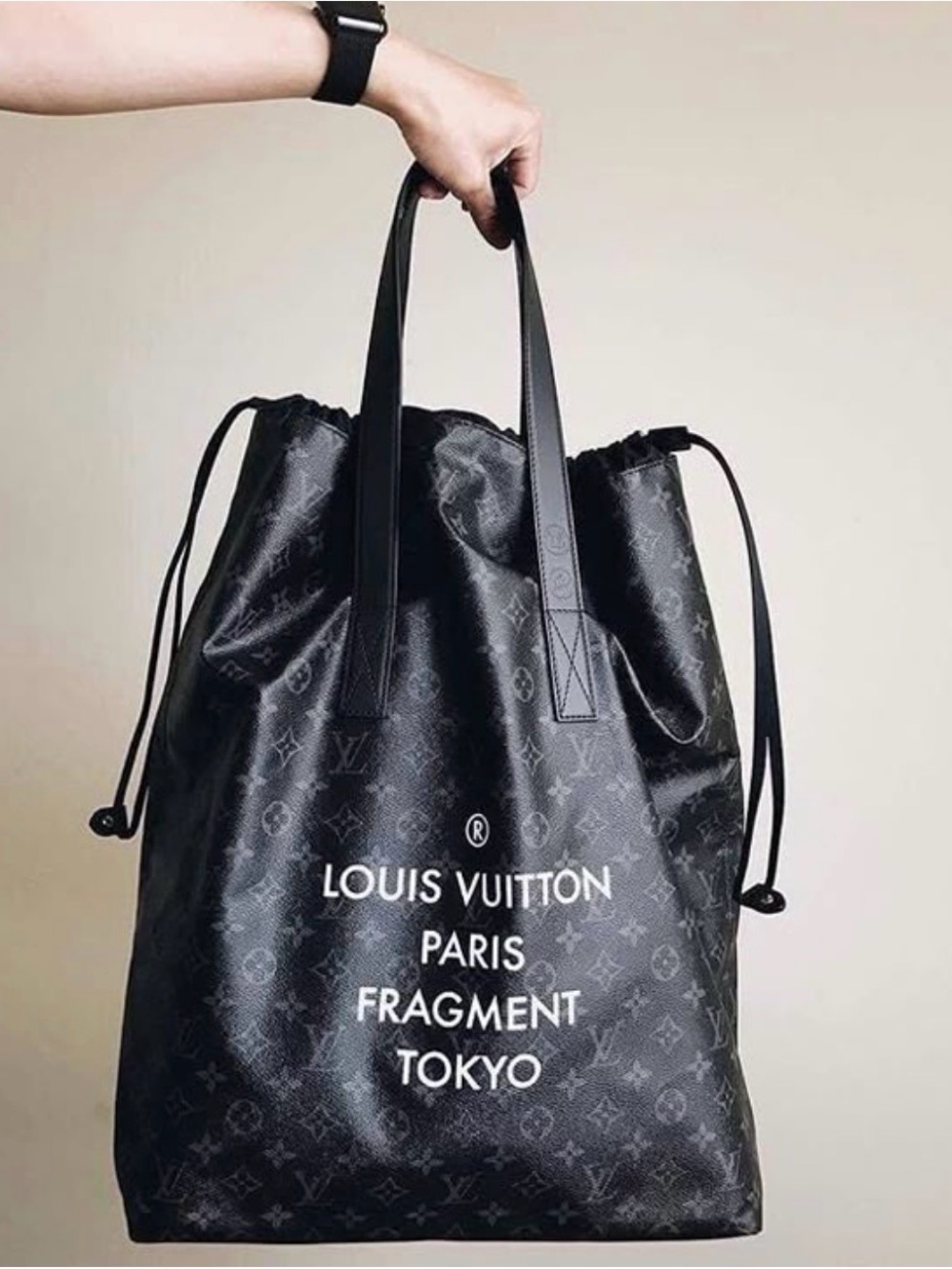 Louis Vuitton x Fragment Monogram Eclipse Tote